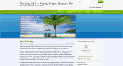 Desktop Screenshot of mojafloryda.pl